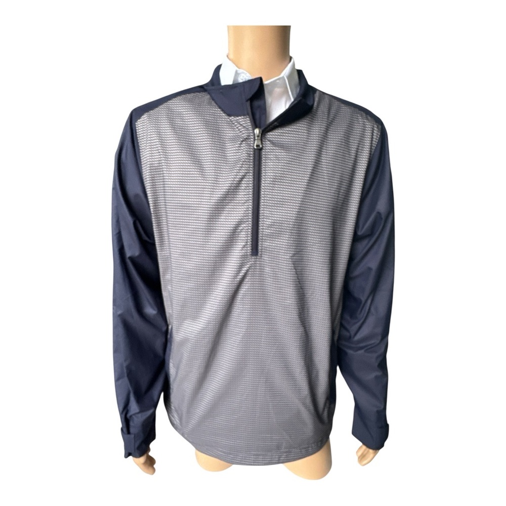 Cutter‎ & Buck WeatherTec Jacket 1/4 Zip Houndstooth - Picture 2 of 7